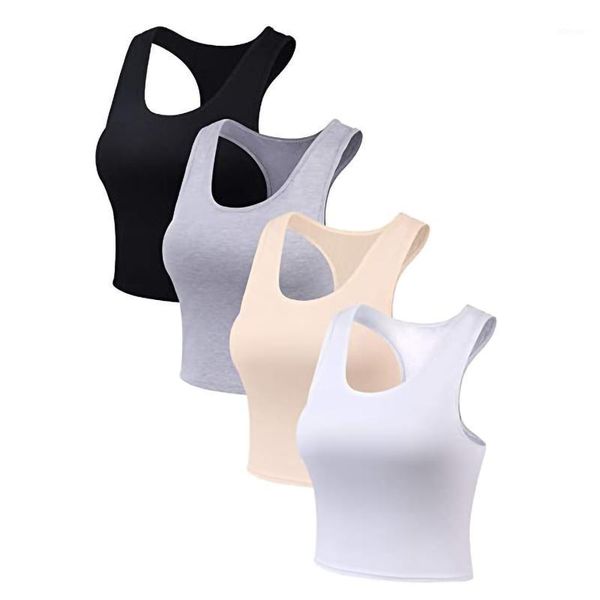 

camisoles & tanks women breathable sports bra,absorb sweat shockproof padded bra athletic gym running fitness yo-ga, Black;white