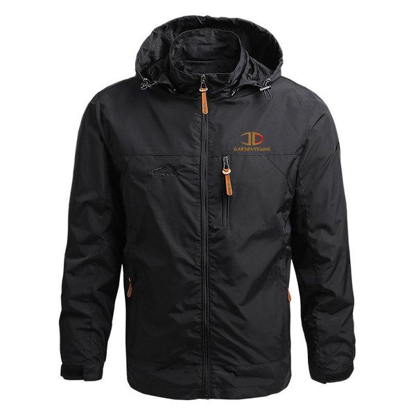 

men's jackets men waterproof hooded coats male outdoor outwears windbreaker windproof spring autumn jacket fashion clothing coat, Black;brown
