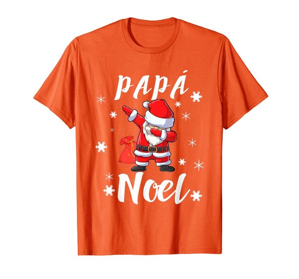 

papa noel santa claus snowflakes t-shirt, White;black