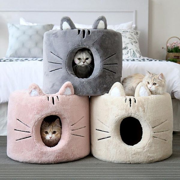 

cat beds & furniture nest closed house sleeping bag cathouse doghouse removable and washable
