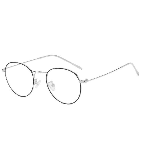 

sunglasses blue light blocking glasses cute anti eye strain fashion metal frame for reading play computer j55, White;black