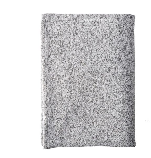 

home textiles sublimation blankets 50*60 gray thermal transfer blanket customize blank rugs diy sofa cover soft carpet