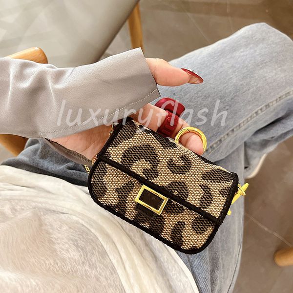 

autumn winter latest mini coin purse animal print crossbody bag wild fashion designers luxurys cute shoulder lipstick purses
