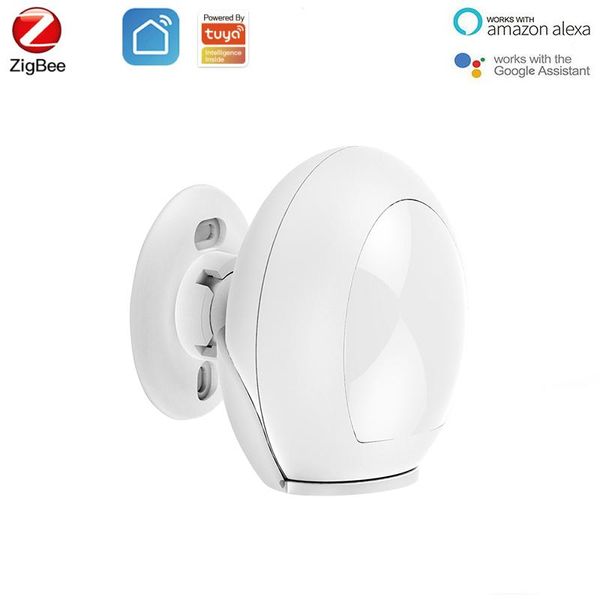 

smart home control tuya zigbee 3.0 pir motion sensor human body movement detector security system work with life alexa google
