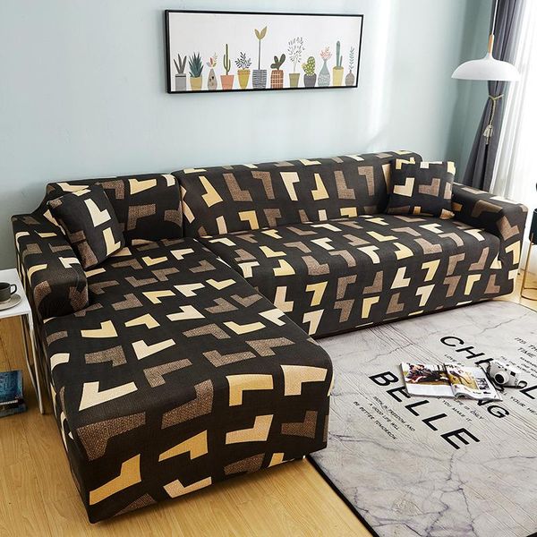 

chair covers sectional sofa cover stretch furniture protector for living room polyester loveseat couch l 1/2/3/4-seater