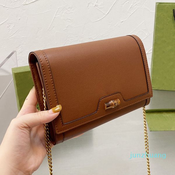 

designer- women bamboo buckle shoulder bag crossbody wallet genuine leather purse handbag luxurys designers bags