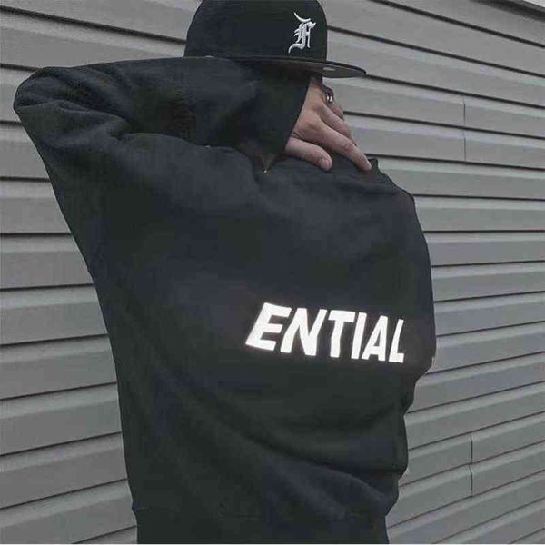 

brand es luxury sweatshirts mens women reflection designers hoodies embroidery hooded winter man long sleeve hoodie clothes hip hop fashion, Black