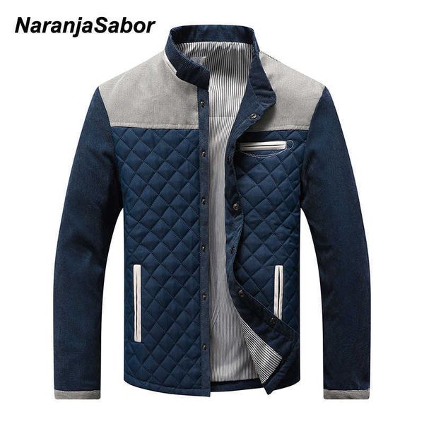 

naranjasabor new men's patchwork casual jackets 2020 spring autumn mens slim fit fashion sportswear male baseball jackets n717 x0621, Black;brown