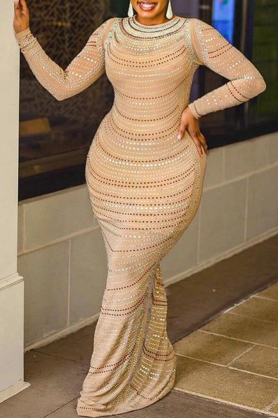 

casual dresses holiday party and club elegant fashion women spring autumn long sleeve sheath maxi wedding gowns wholesale, Black;gray