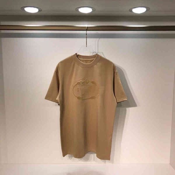 

house correct version summer printing loose os round neck pullover short sleeve t-shirt for men and women, White;black