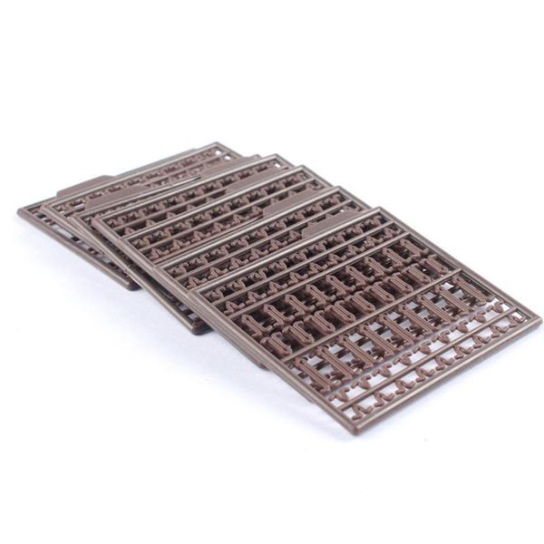 

fishing accessories 20pcs eurostyle equipment hair s bait ser for carp use(coffee)