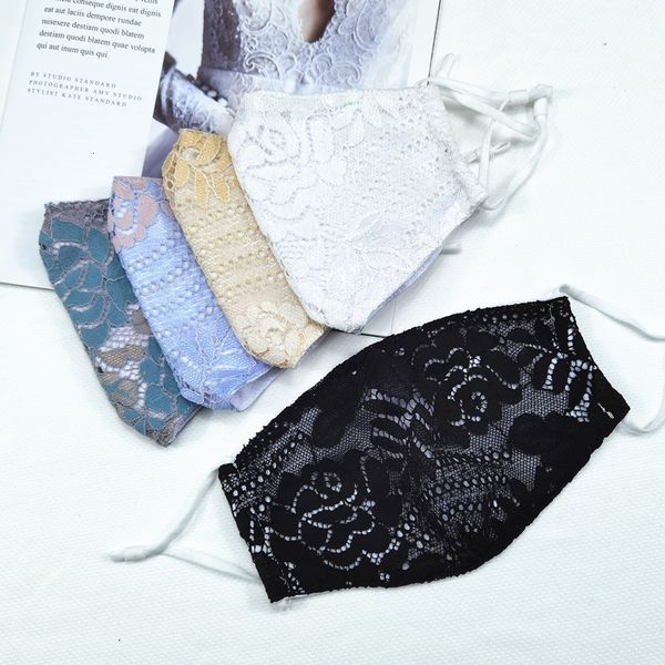 

spring and summer japane cool lace thin mh washable breathable cold feeling mask