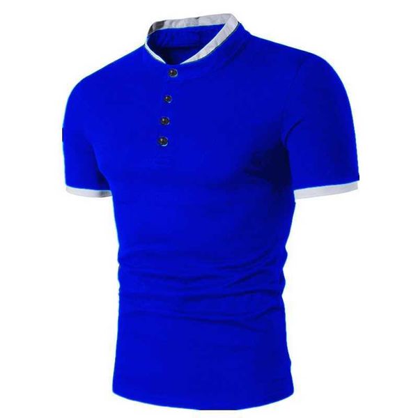 

zogaa summer short sleeve cool cotton slim fit men polo shirts casual cotton plus size business 210707, White;black