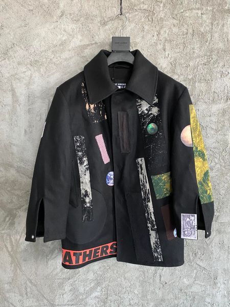 

2022 spring new fashion mens new designer long style jacket ~ us size jacket ~ designer jacket for men, Black;brown