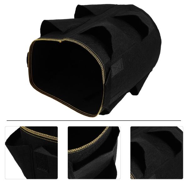 

planters & pots 1pc breathable planting pouch pendant creative strawberry planter balcony decor