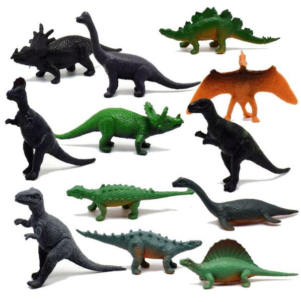 

random shape mini pvc dinosaur shapes kids toys home party cute gifts decor