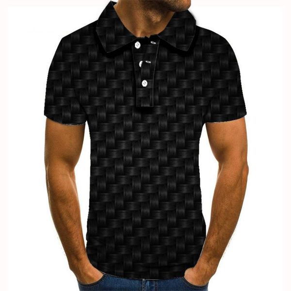 

Fashion Polo Shirt 3d Printed Short Sleeve Mesh Men, Polo-642