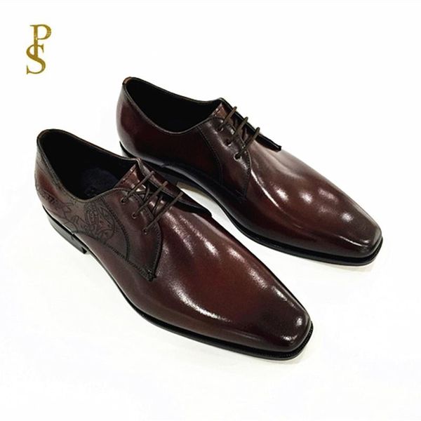 

dress shoes cow leather men's cowhide for men imported dinner, Black