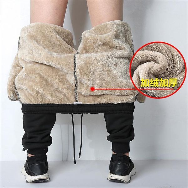 

outwear lambswood thickened casual sports women pants large size leggings m 5xl, Black