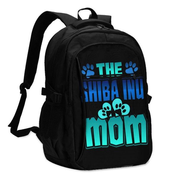 

backpack shiba inu backpacks big fashion charging usb elementary school woman bags