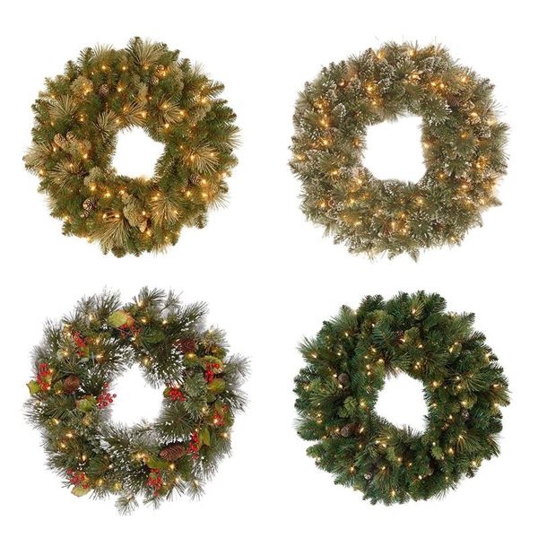 

decorative flowers & wreaths wall hanging christmas garland accessory for holiday party outdoor indoor