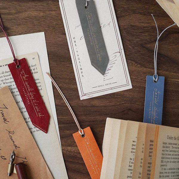 

bookmark 1pc retro bookmarks kawaii bronzing novelty leather book marks for kid girls gifts school office supplies stationery