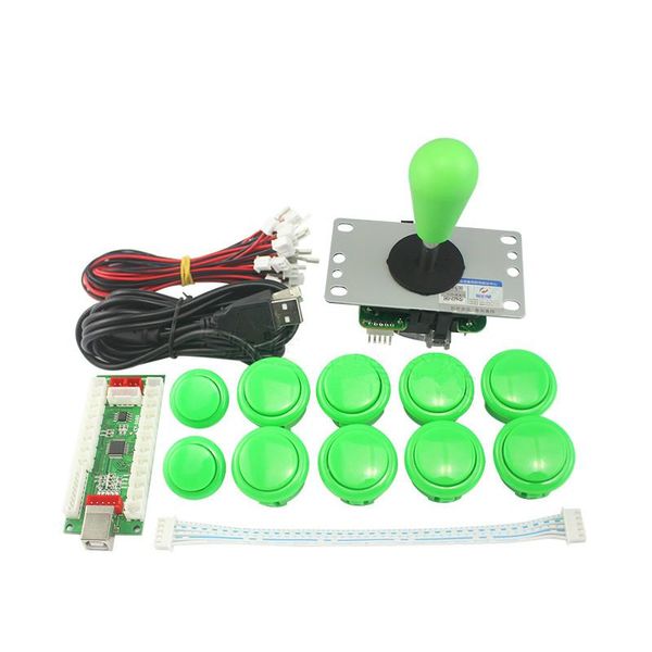 

game controllers & joysticks arcade diy kits zero delay usb encoder to android controller 5pin joystick + 10 push buttons parts for mibile p
