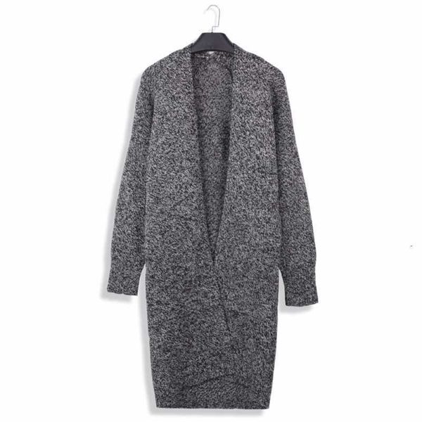 

women's sweaters office ladies autumn spring solid oversized female cardigans knitted open stitch thick casual outwear 1w8y, White;black