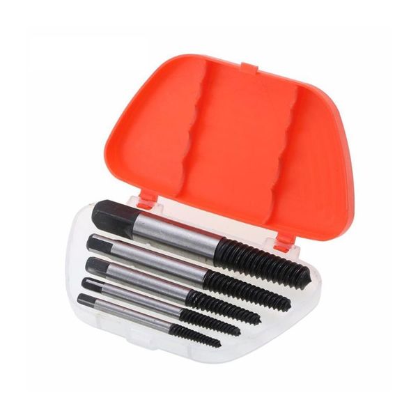 

professional hand tool sets 5pcs screw extractor drill bits speed out guide set broken bolt remover easy stud stripped