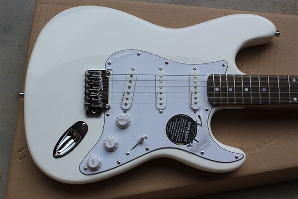 

fashion white electric guitar 22 special price package
