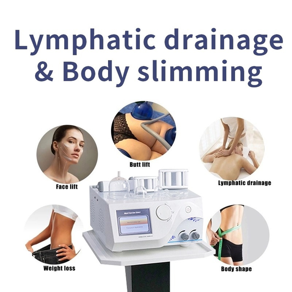 

2022 portable vacuum therapy breast lifting enhancement machine lymph drainage therapy equipment body face massage for sale