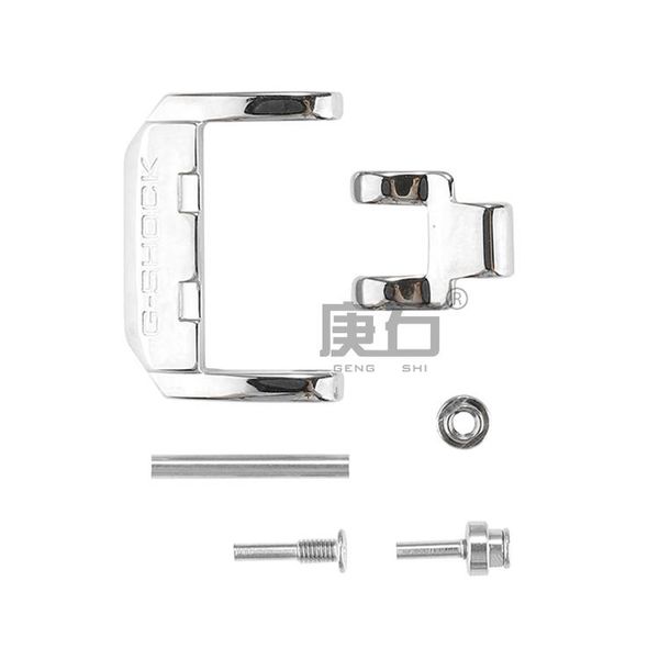 

watch bands stainless steel buckle for gx-56bb gxw-56 gx56bb gxw56 accessories, Black;brown