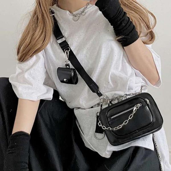 

fashion women messenger belt bag pack leather waist bags girl travel function chest bolsas ladies shoulder