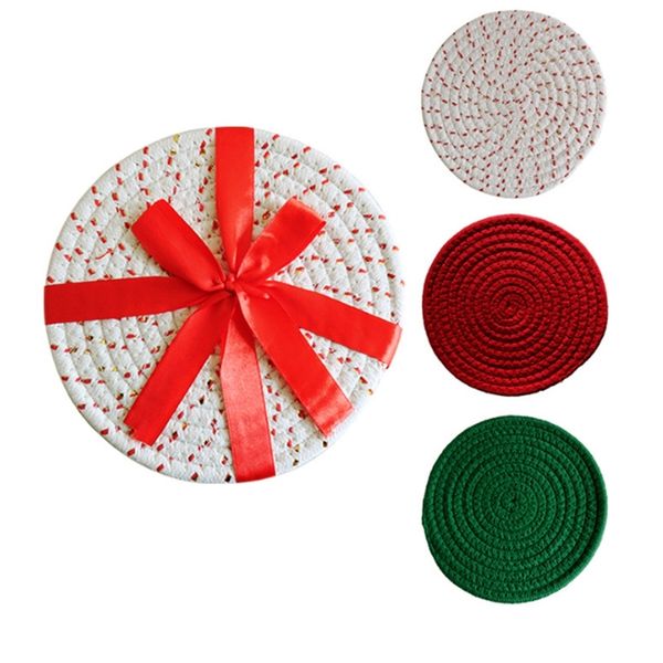 18cm kitchen table placemat, cup mat, heat insulation pads Round Coaster