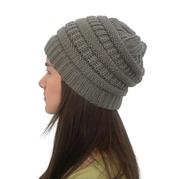 

outdoor hats hat wool perfect christmas gift chunky slouchy look beanies black, white, beige, brown, blue winter cap for women keep warm