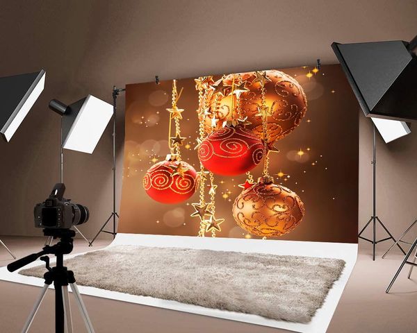 

party decoration merry chirstmas jingling bell printing luxury background festival decor backdrops po pograph