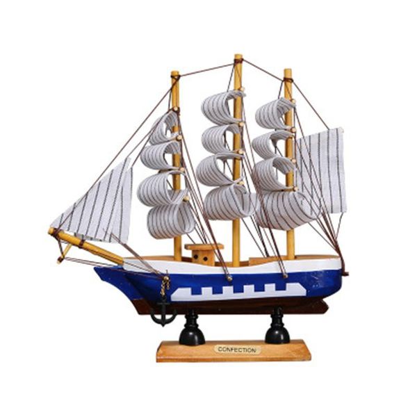 

decorative objects & figurines wooden ship model kit classics antique harvey battleship sailboat office living room crafts home desk decorat