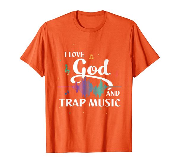 

Urban Hip Hop T Shirt I Love God And Trap Music, Mainly pictures