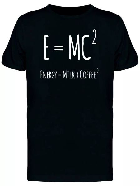 

energetic coffee men's tee -image by shutterstock, White;black