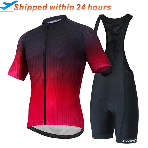

cycling jersey set summer bicycle clothing maillot ropa ciclismo hombre mtb bike clothes sportswear suit racing sets, Black;blue