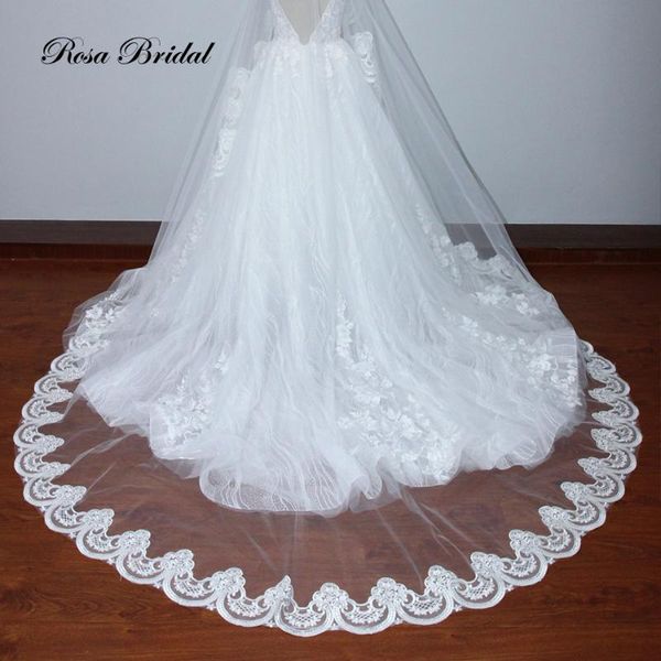 

bridal veils towed white yarn lace wedding, Black