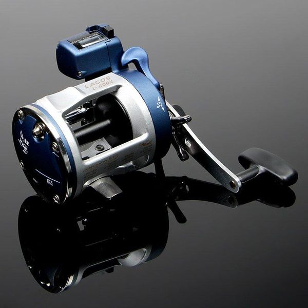 

tideliner trolling fishing reel line winder left right hand boat coil l-20 30dx with counter casting drum wheel for big game baitcasting ree