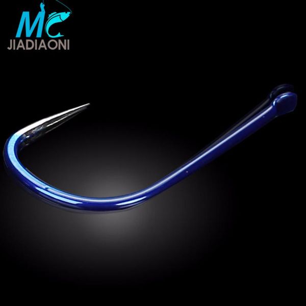 

fishing hooks jiadiaoni high carbon hook 8pieces/lot non-barb fishhooks lure carp sea tackle accessories