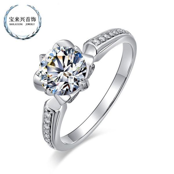 

ring diamond wedding mossan, Silver