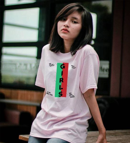 

women's t-shirt feminist summer tee plus size fashion designer female tshirt aesthetic casual short sleeve shirt 2021, White
