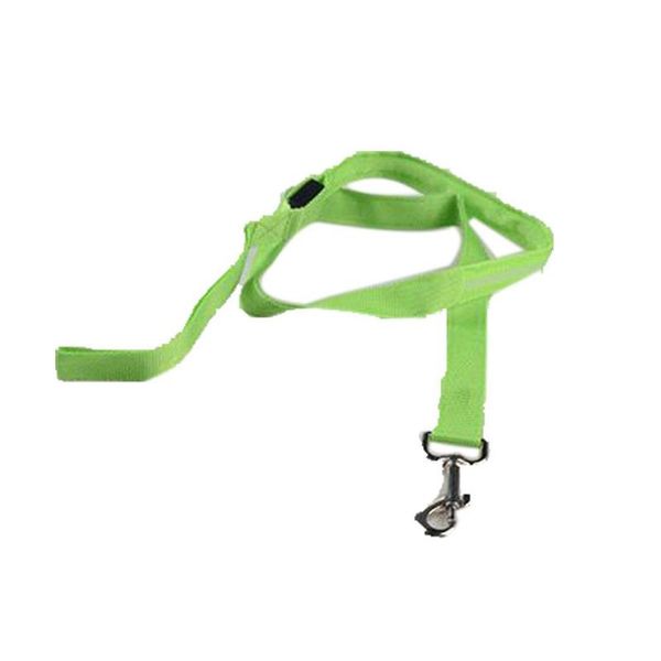 

dog collars & leashes led illuminated traction rope night anti-lost strap modern solid battery casual pet supplies