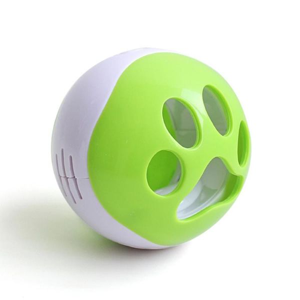

cat toys adeeing electronic double color matching led rolling ball with sounder interactive toy for pet