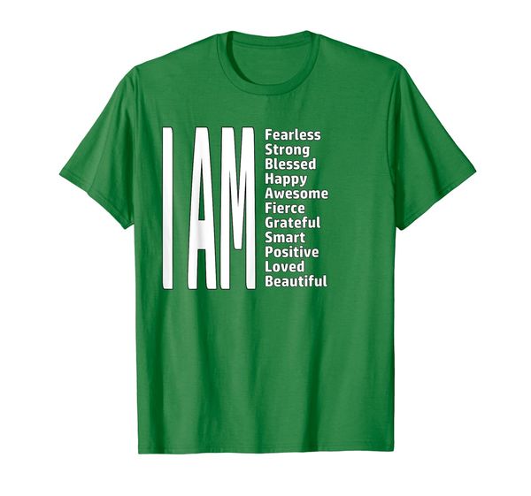 

I AM Fearless Shirt Strong Blessed Happy Fearless Smart Love, Mainly pictures