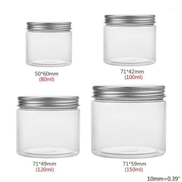 

storage bottles & jars plastic travel set with leak proof lid portable squeezable refillable divide toiletries containers jar