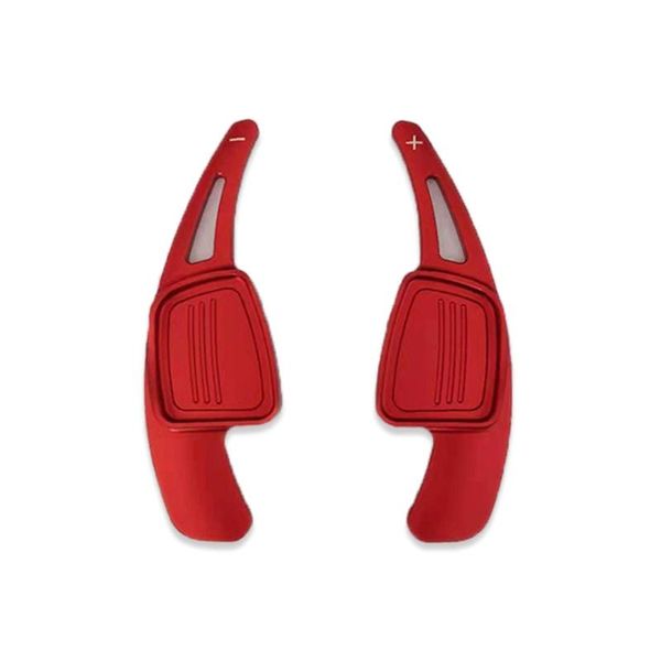 

car sunshade g99f for 2021-21 a3/a4/a5/a6/a7 s4 gear shift steering wheel extension paddle multicolor 2 pcs interior decor accessories